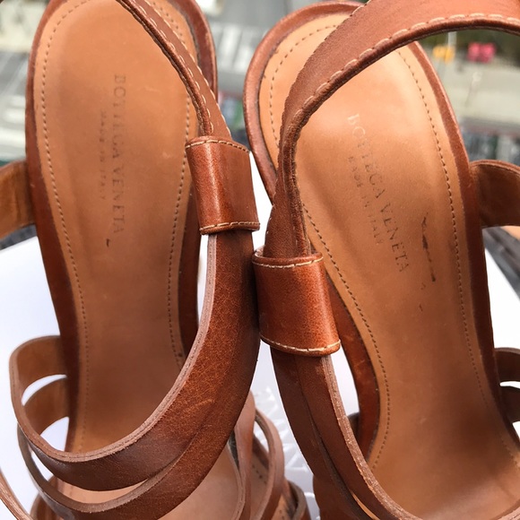 🎉HP🎉 BOTTEGA VENETA Platform Sandals Size 39/9 - Picture 4 of 16